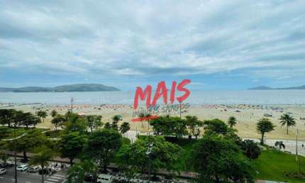 Apartamento com 3 dormitórios à venda, 147 m²  - Gonzaga - Santos/SP