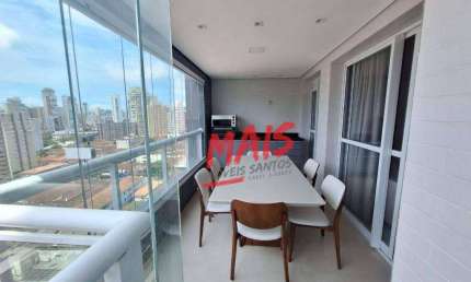 Apartamento à venda, 60 m² por R$ 850.000,00 - Boqueirão - Santos/SP