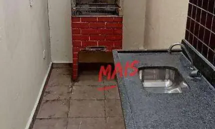 Casa com 3 dormitórios à venda, 77 m²  - marapé - santos/sp