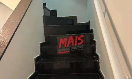 Sobrado com 2 dormitórios à venda, 117 m² - Macuco - Santos/SP