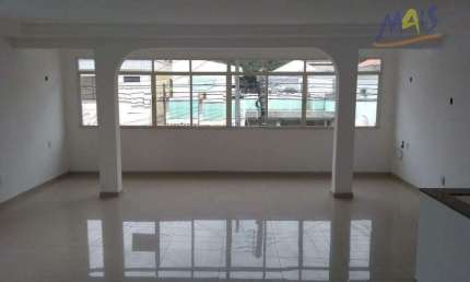 Casa residencial próximo a praia, 3 quartos, 165 m² - Locação na Ponta da Praia - Santos/SP