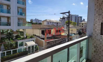 Apartamento com 3 quartos à venda, 132 m²  - ponta da praia - santos/sp