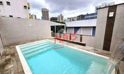 Sobrado com 4 dormitórios à venda, 237 m² - José Menino - Santos/SP