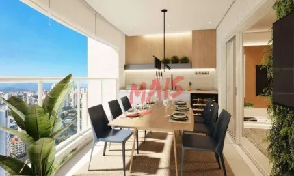 Apartamento à venda, 227 m² por r$ 3.980.000,00 - ponta da praia - santos/sp