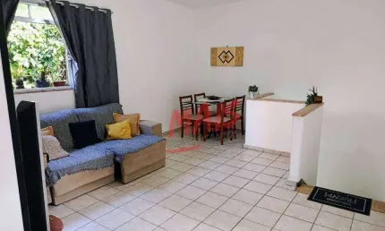 Apartamento com 2 dormitórios à venda, 70 m² - macuco - santos/sp