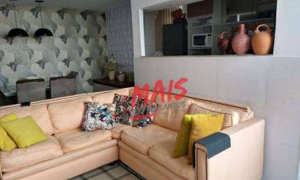 Apartamento com 3 quartos à venda no Embaré, Santos 