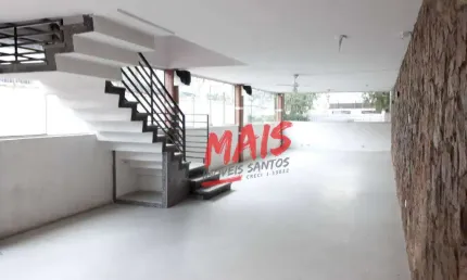 Sobrado comercial ou residencial com piscina, 630 m² - Encruzilhada - Santos/SP