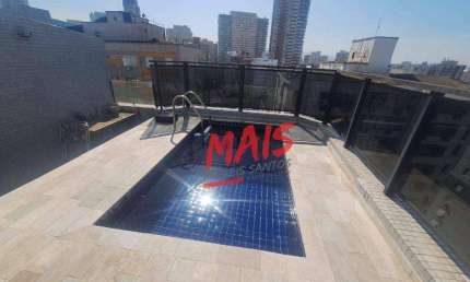 Cobertura com 2 quartos à venda no Boqueirão, Santos 