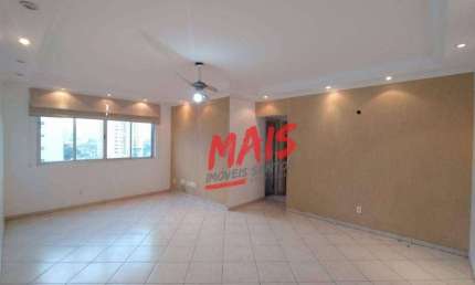 Apartamento com 2 quartos à venda, 139 m² - Embaré - Santos/SP