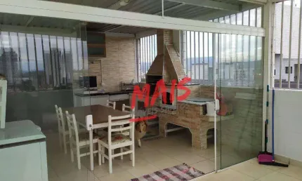 Cobertura com 4 Dormitórios à venda, 275 m² - Aparecida - Santos/SP