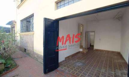 Sobrado com 3 quartos para alugar, 220 m² - Embaré - Santos/SP