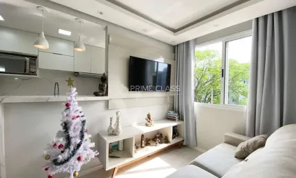 Apartamento com 2 quartos à venda na carlos alberto lauermann nunes, 290, olaria, canoas por r$ 265.000