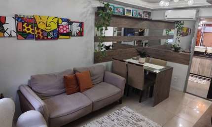 Casa em condomínio fechado com 2 quartos à venda na Rua dos Guaramirins, 303, Igara, Canoas por R$ 370.000