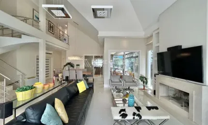 Casa em condomínio fechado com 3 quartos à venda na avenida açucena, 50, loteamento bela vista, canoas por r$ 3.250.000