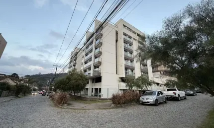 Apartamento para locação em teresópolis, nossa senhora de fátima, 1 dormitório, 1 banheiro, 1 vaga