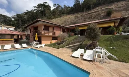 Pousada para venda em teresópolis, albuquerque, 14 dormitórios, 14 suítes, 18 banheiros, 14 vagas