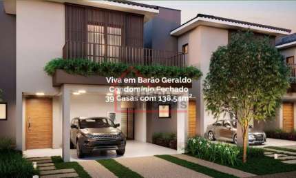 Casa em condomínio fechado com 3 quartos à venda no Residencial Estância Eudóxia (Barão Geraldo), Campinas , 138 m2 por R$ 1.368.113