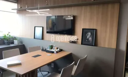 Sala comercial - Mobiliada - 40 m²- com ar no DUO Concept para locação.
