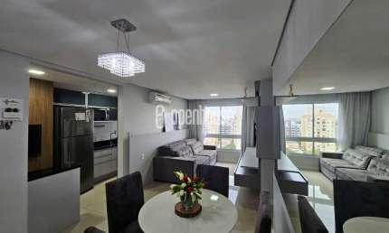 Apartamento de 3 dormitórios mobiliado com suíte 72m²