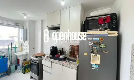Apartamento garden com 57m² 2 dormitórios 1 suíte semimobiliado