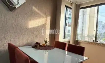 Apartamento 1 dormitório com closet 1 vaga semi mobiliado