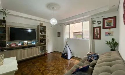 Comprar apartamento com 2 dormitórios e 02 banheiros com 72 m² - gonzaga - santos/sp