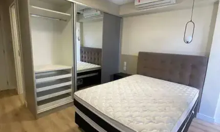 Locação| Apartamento Studio mobiliado com lazer | Indianópolis | SP
