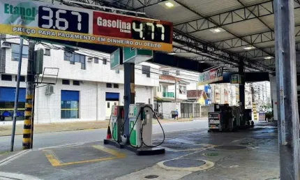 Venda | Ponto comercial de posto de gasolina | Embaré | Santos