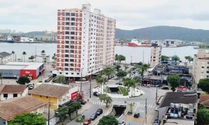 Venda | cobertura de 5 dormitórios com vista mar | ponta da praia | santos