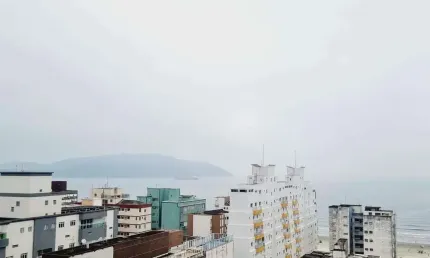 Apartamento de 2 dormitórios à venda no allure barão com vista mar, lazer completo - josé menino, santos/sp