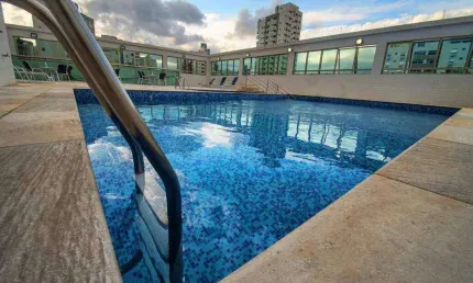 Apartamento 4 dormitórios | vista mar | golden palace residence l santos