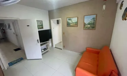 Venda | kitnet 1 dormitório | 1 vaga | frente mar | 40 m² | vila caiçara