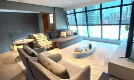 Apartamento alto padrão - 4 suítes - piscina - boqueirão - santos