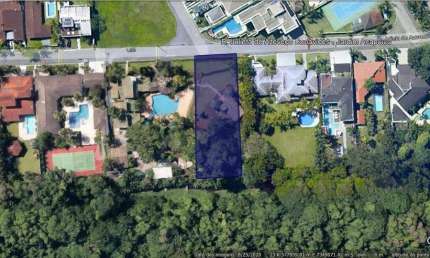 2 LOTES DE TERRENO 830 m² (20 m x 40 m + 30 m) JARDIM ACAPULCO GUARUJÁ