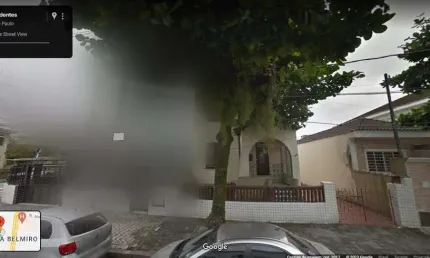 Terreno à venda na Rua Tiradentes, Vila Belmiro, Santos