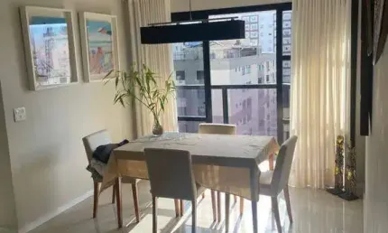 Cobertura duplex 144 m² piscina 2 vagas ponta da praia santos