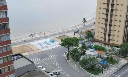APARTAMENTO COBERTURA EM SÃO VICENTE COM CHURRASQUEIRA 3 VAGAS DE GARAGEM