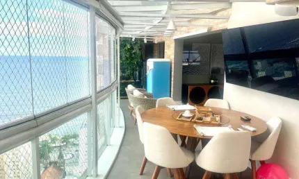 COBERTURA DE ALTO PADRÃO 3 SUÍTES, 4 VAGAS VISTA CINEMATOGRÁFICA COM LAZER