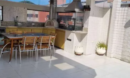 COBERTURA 4 DORMITÓRIOS 1 SUÍTE VARANDA JACUZZI CHURRASQUEIRA 1 VAGA