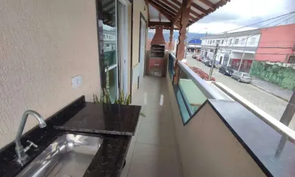 CASA 2 DORMITÓRIOS 1 BANHEIRO SACADA C/CHURRASQUEIRA PRAIA GRANDE CAIÇARA
