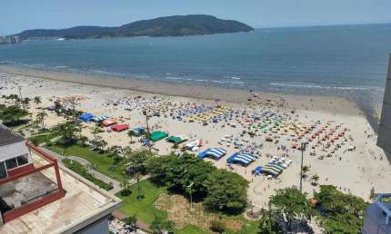 APARTAMENTO TIPO FLAT 1 DORMITÓRIOS COM SERVIÇOS E ÁREA DE LAZER - GONZAGA