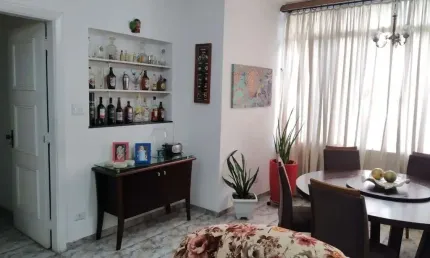 Apartamento no boqueirão, 3 dormitórios, 1 vaga, próximo da praia, 151 m2