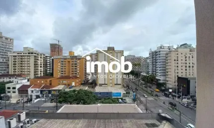 Apartamento à venda com 3 dormitórios no gonzaga, santos/sp