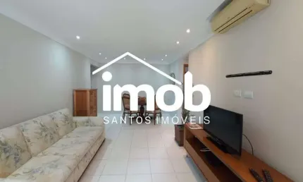 Apartamento com 2 dormitórios no Gonzaga em Santos/SP