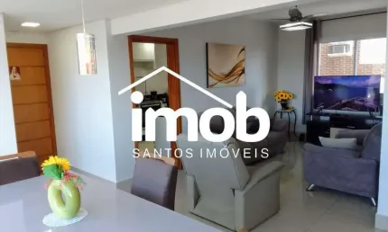 Apartamento com 3 dormitórios à venda no Marapé em Santos/SP