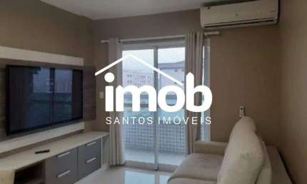 Apartamento com 2 quartos para alugar na Rua Espírito Santo, Campo Grande, Santos