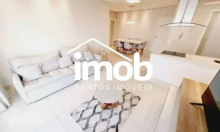 LOCAÇÃO - APARTAMENTO 1 DORMITÓRIO MOBILIADO - EDIFÍCIO PRAIAMAR RESIDENCE - APARECIDA - SANTOS