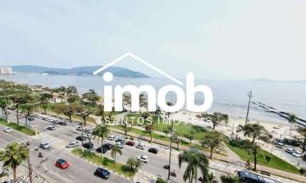 LOCAÇÃO - APARTAMENTO 2 DORMITÓRIOS COM VISTA TOTAL DO MAR - APARECIDA - SANTOS