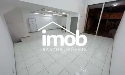 Ponto comercial para alugar na Rua Riachuelo, Centro, Santos