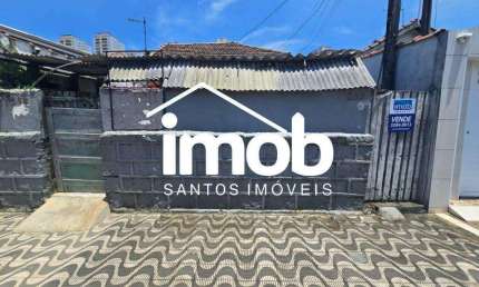 Terreno à venda na Rua Comendador Alfaia Rodrigues, Ponta da Praia, Santos
